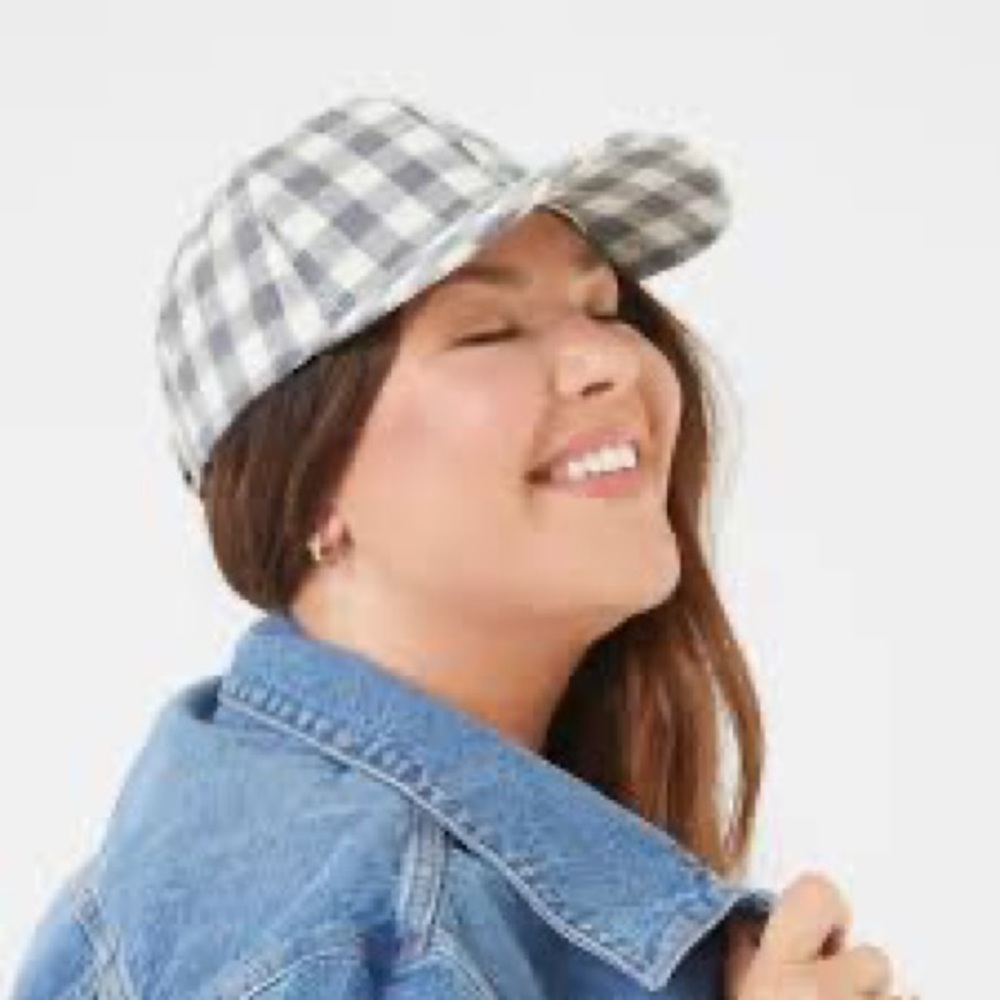 Cocus Pocus checkered hat FabFitFun